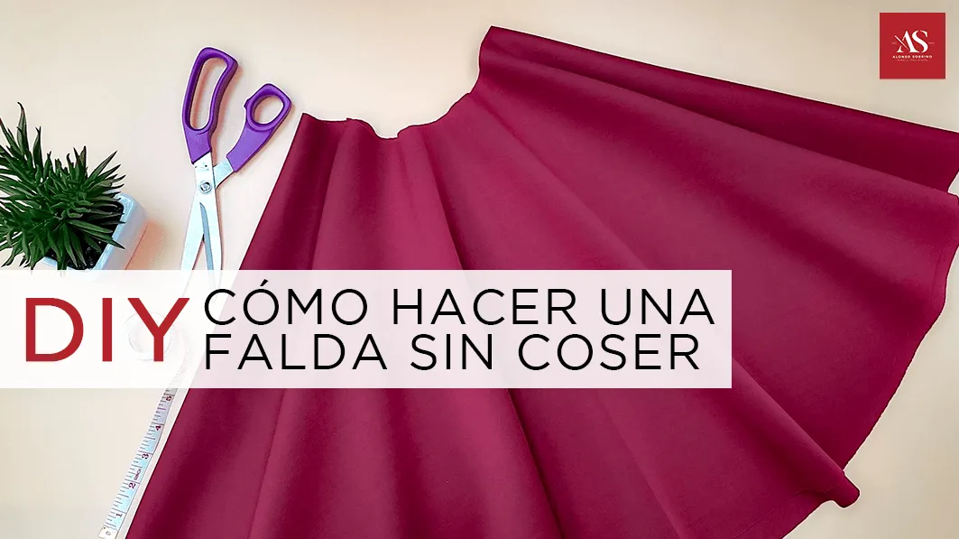 DIY • Cómo Hacer Una Falda Sin Coser | Alonso Sobrino