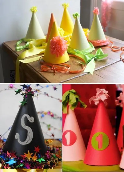 DIY, gorros y más gorros para fiestas infantiles | Fiestas ...