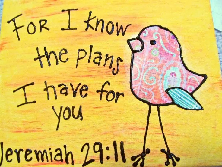 DIY Jeremiah 29:11 painting | Creativity Cause | Pinterest