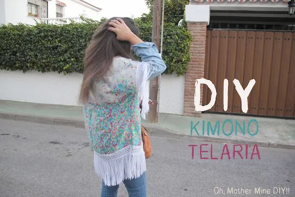 diy kimono | Aprender manualidades es facilisimo.