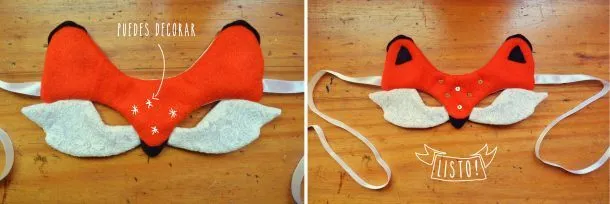 DIY: Máscara de Zorro