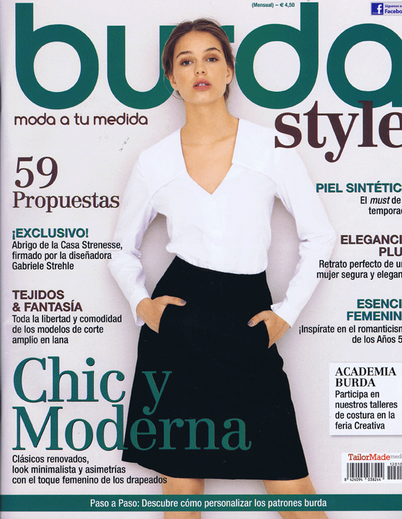 DIY Moda, Complementos y Decoración: Revista Burda Style - Octubre ...