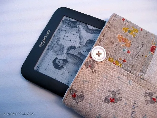 Diy Patchwork Kindle Cover | Shelterness