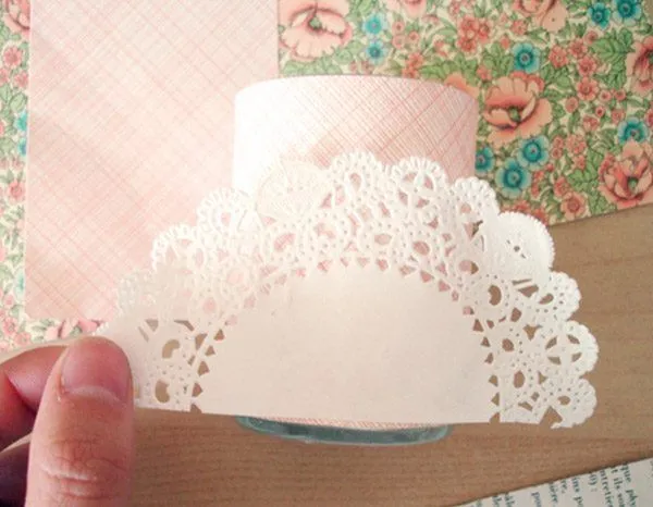 Diy: pequeñas velas de encaje - Blog de bodas de Una Boda Original