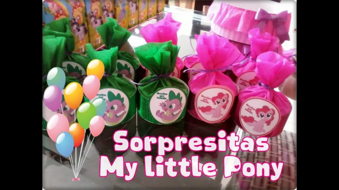 DIY Sorpresitas My little Pony / Novedadesconkatherine ♥ - YouTube