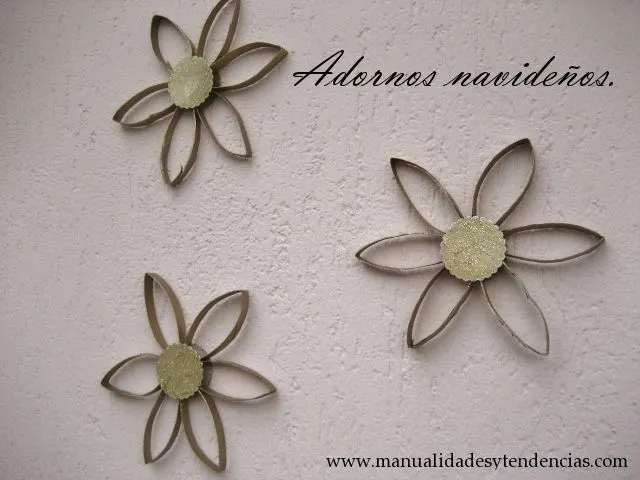 Decora y diviértete: DIY tutorial : flor hecha con el rollo del ...