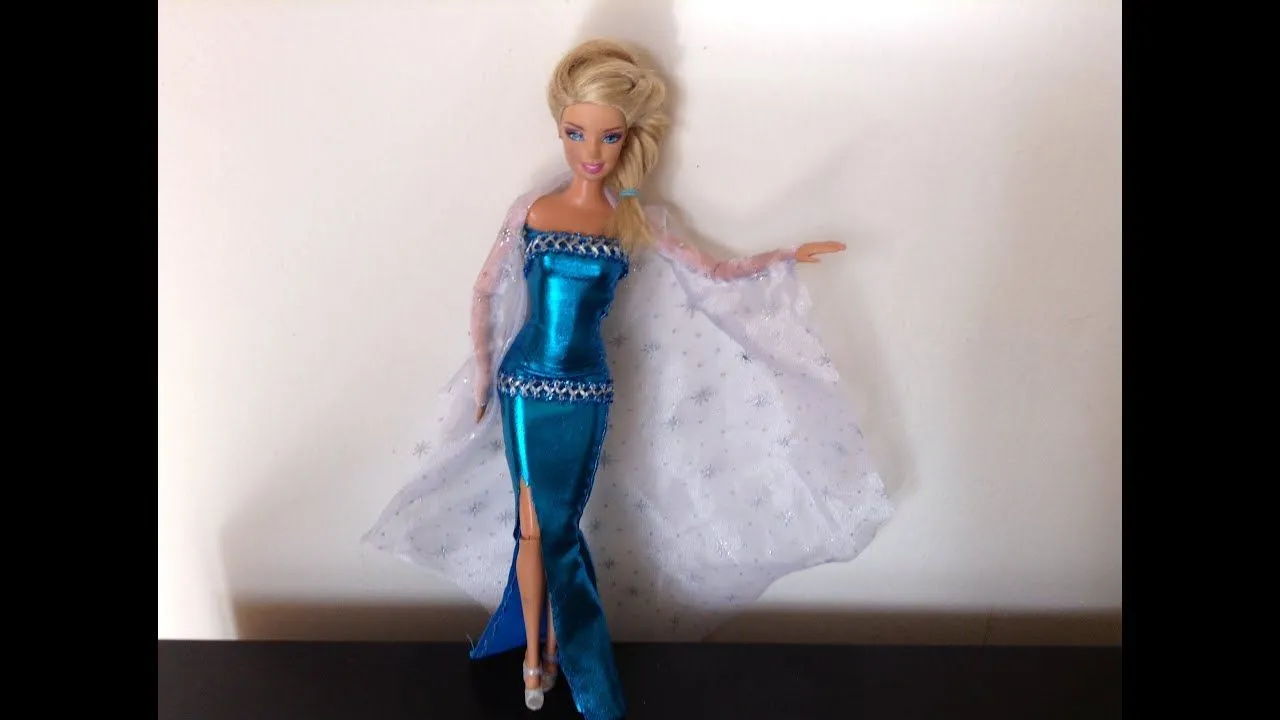 DIY vestidos de princesas para muñecas Barbie