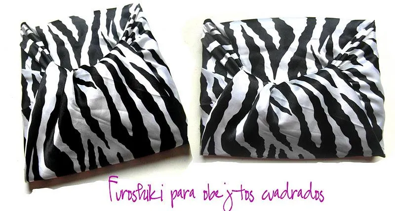 DIY Video- Furoshiki para objetos cuadrados - Paperblog