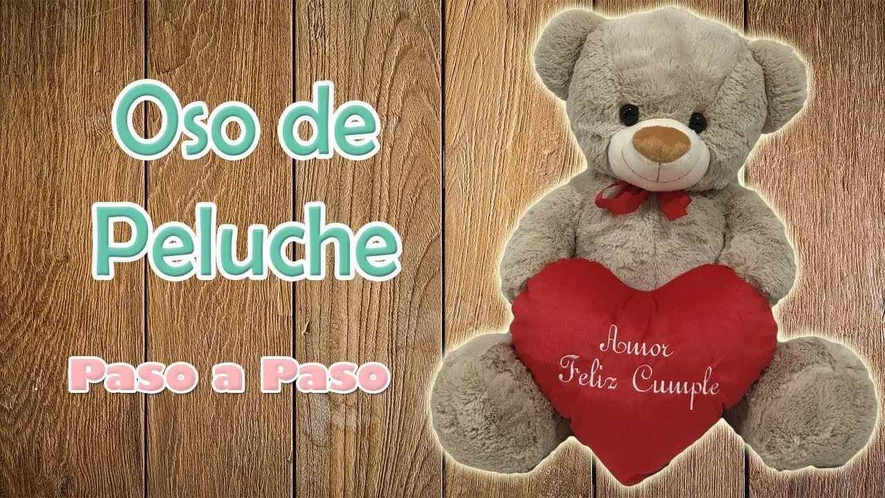 Diy/Tutorial Oso De Peluche 1°Parte/Paso a Paso/ Moldes Gratis/Amazon -  YouTube