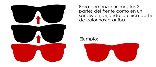 diy/tutorial prendedor lentes fieltro | Lomurella