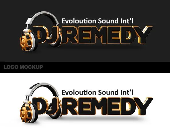 Dj Remedy - Mockup logo by jimmybjorkman on DeviantArt