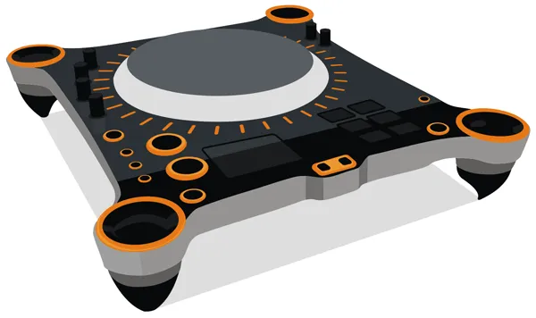 Dj Turntable Free Vector Illustration L | Free Images at Clker.com ...