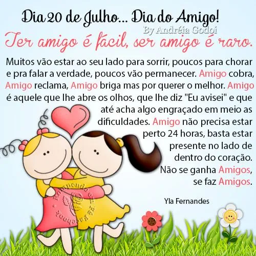 Dia do Amigo - Imagens, Mensagens e Frases para Facebook