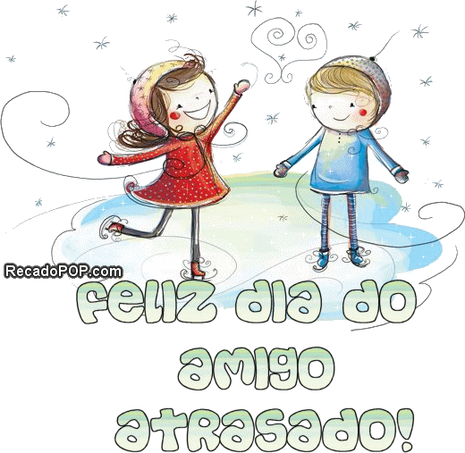 Dia do Amigo - Recados Animados de Dia do Amigo - ClickGrátis