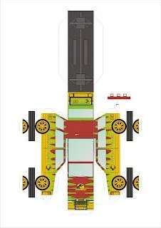  ... do filme Jurassic Park em papercraft para imprimir e montar