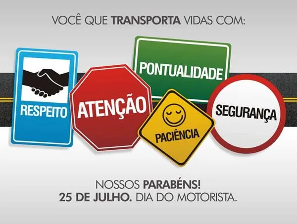 Dia do Motorista - Mensagens e Recados para Facebook