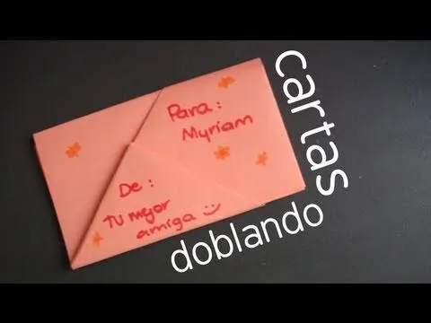 Doblando cartas // Bolsita - YouTube