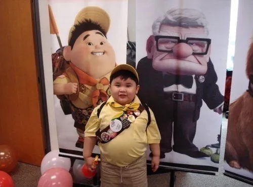 El viejo de la pelicula UP de disney en carne y hueso