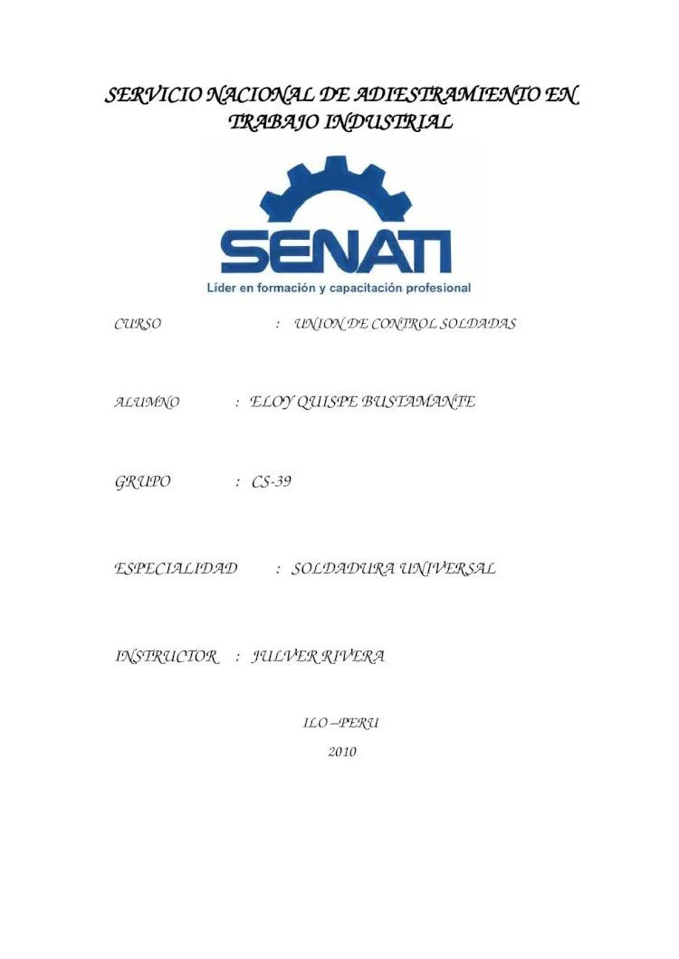 DOC) CARATULA SENATI - DOKUMEN.TIPS