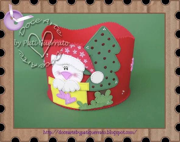 Doce Arte by Pati Guerrato: Porta Panetone de Gatinhos