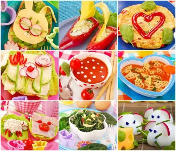 Doce ideas para hacer los platos de los niños más apetitosos ...