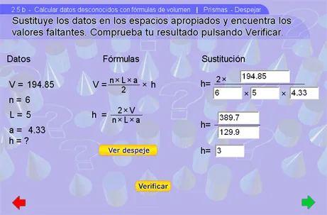 Documentación Unidad 2.5 b - Calcular datos desconocidos con ...