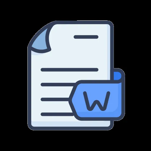 Documento de word - Iconos gratis de archivos y carpetas