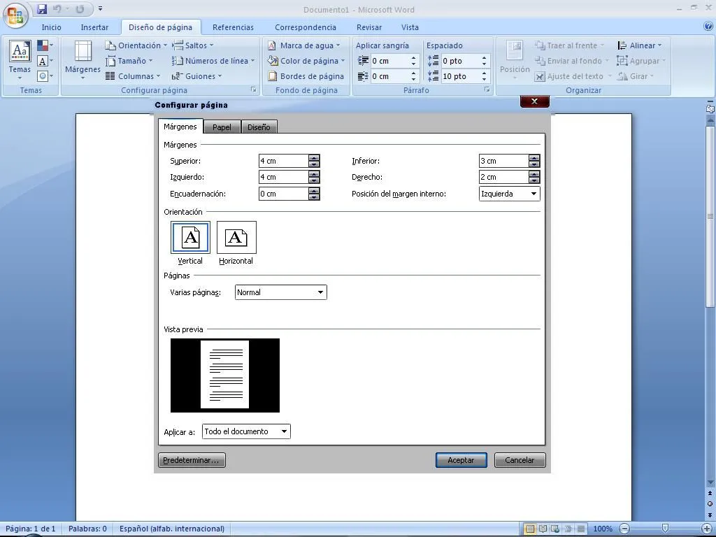 Documentos en word con normas icontec