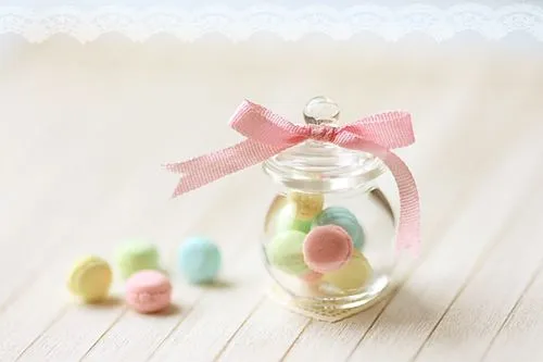 Dollhouse Miniature Food - Soft Pastel French Macarons