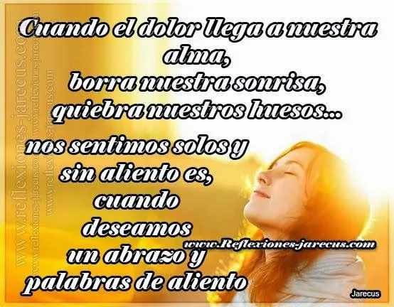 Cuando el dolor llega a nuestra alma | Reflexiones y Lecturas para ...