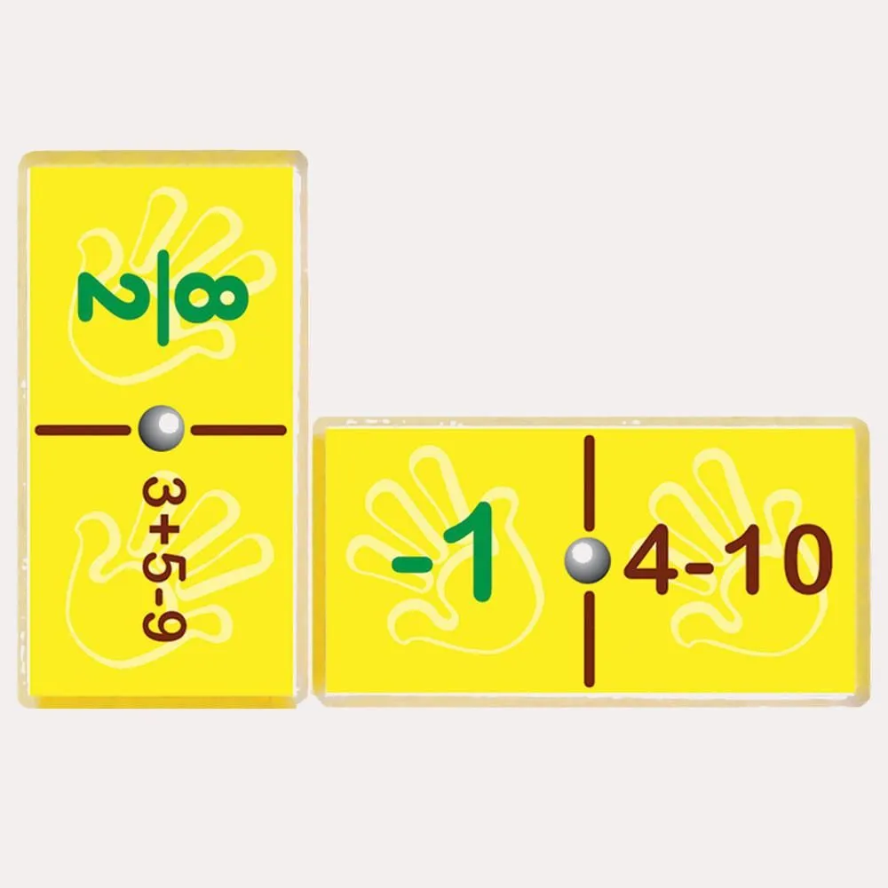 Dominó Jr. Números Enteros 3194 - Matemáticas