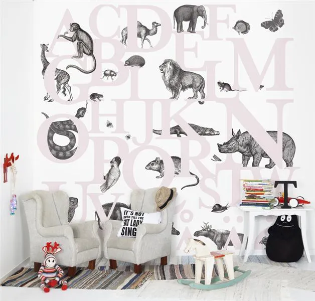 Domis London: Children's Fun Wallpaper - ABC's