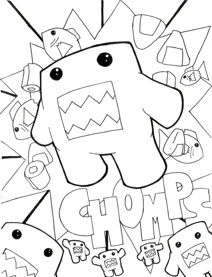 Domo Kun ?: WANNA DRAW?