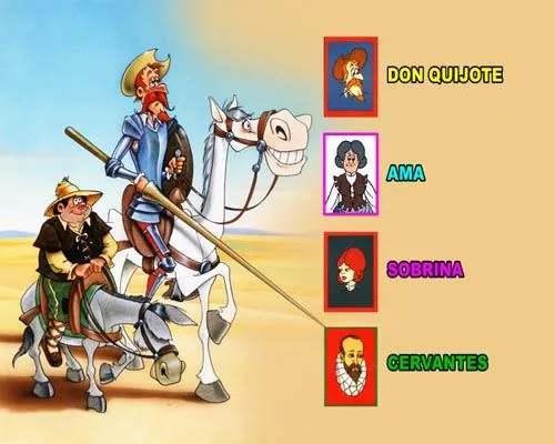 DON QUIJOTE - ACTIVIDADES ESCOLARES