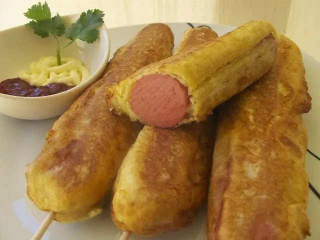 Doña Maru: 3 BOCADILLOS FÁCILES DE HACER (FRANKFURT, CAMARONES EN ...