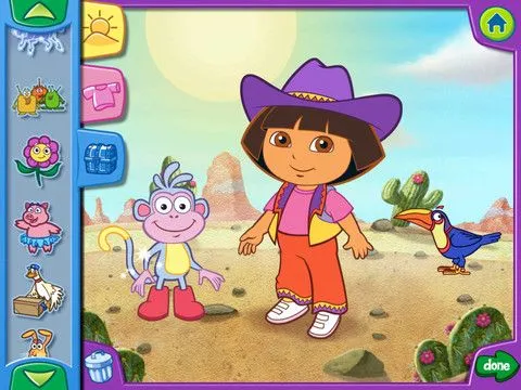 Dora Dress-Up Adventures! HD 1.1 App for iPad, iPhone - Games ...