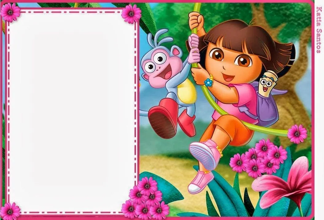 Dora Exploradora: Imprimibles e Invitaciones para Imprimir Gratis ...