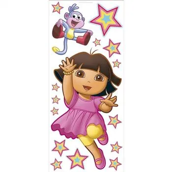 Dora the Explorer Bedroom Decor - Dora the Explorer Giant Wall ...