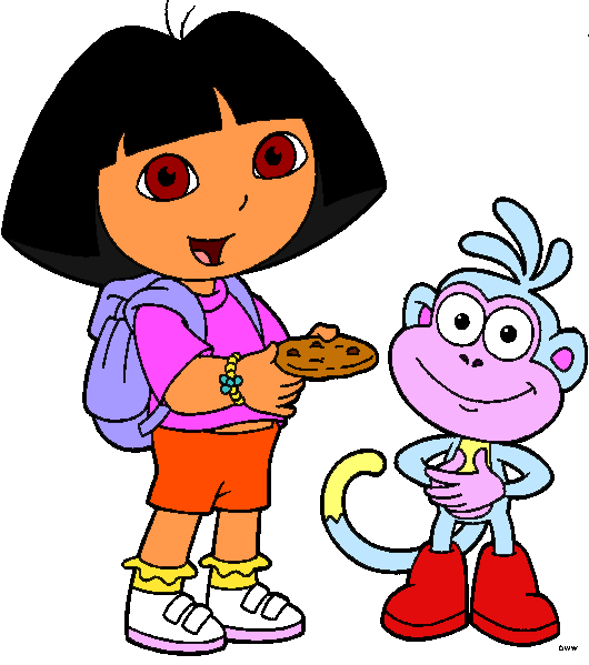 Dora The Explorer Clipart - Cartoon Characters Images - Disney ...