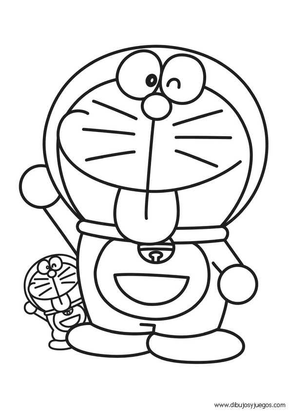 Dibujos De Doraemon Doraemon Con Espada Para Colorear | Bulldog Puppys