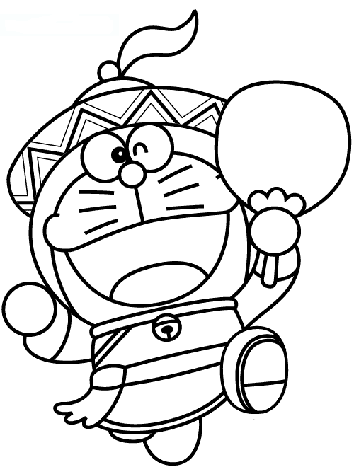 Doraemon para colorear | VLC peque