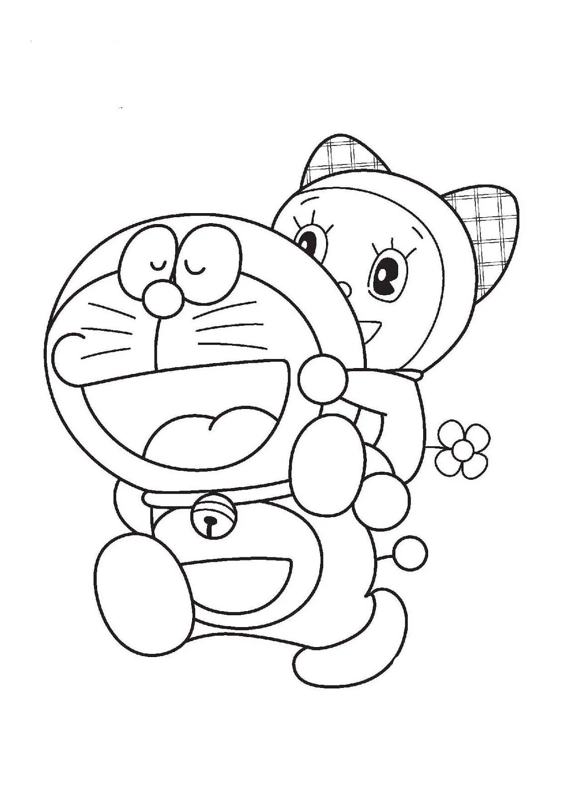 Doraemon - Dibujos para imprimir y colorear