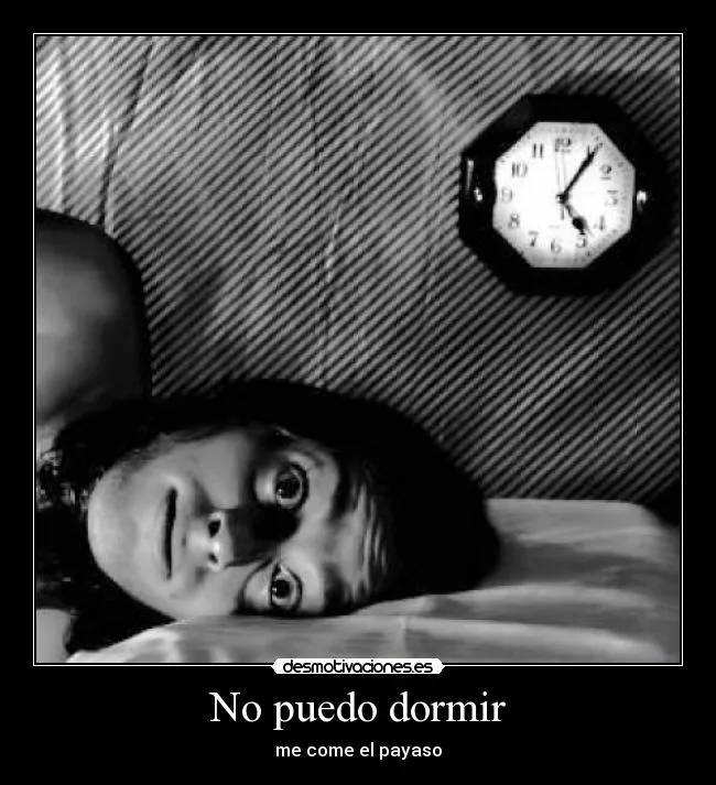 No puedo dormir | Desmotivaciones