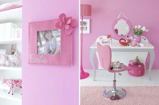 Dormitorio Barbie para las Niñas | Decoración Dormitorios y ...