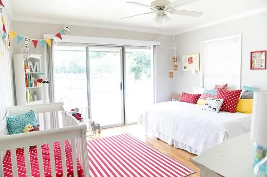 Un dormitorio de bebe a todo color! - Paperblog