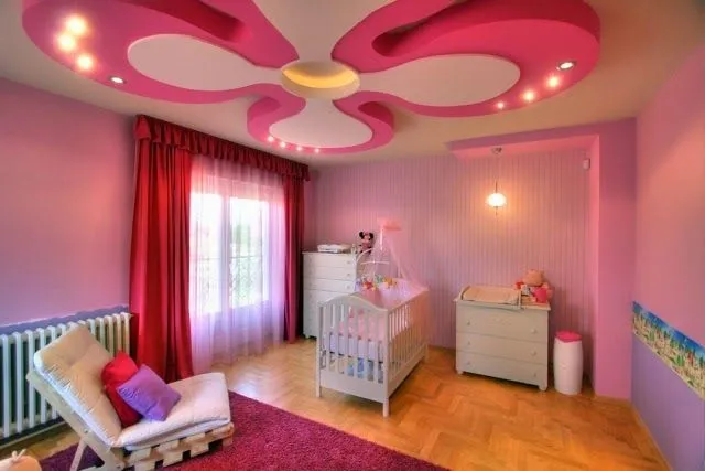 Dormitorio para bebé niña - Dormitorios colores y estilos