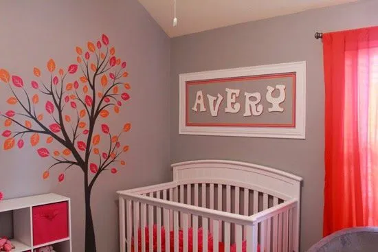 Dormitorio para bebé niña - Dormitorios colores y estilos