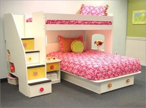 Dormitorio compartido para niños - I love to be organized