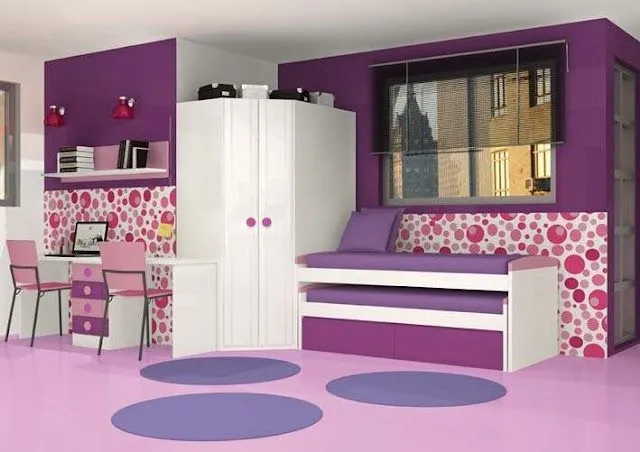 DORMITORIO JUVENIL CON ESCRITORIO INTEGRADO : DORMITORIO INFANTIL