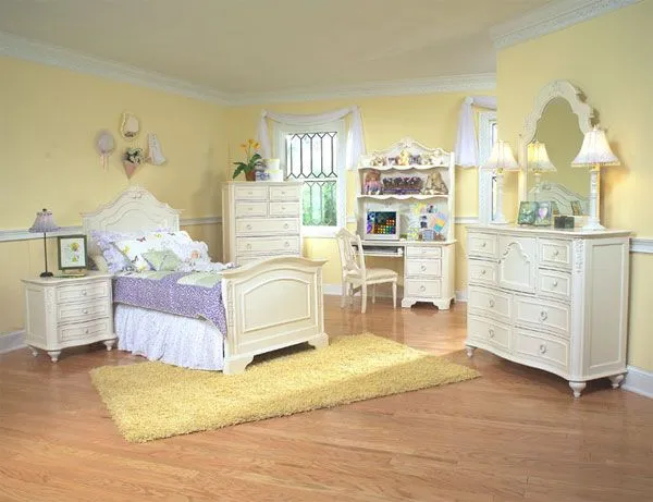 Dormitorio para niña estilo romantico y soñador : Dormitorios ...